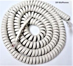 2-PACK Handset Cord Nec Dterm Series-e Phone Dtp 8D 16D 32D Off White Long 25FT. Fixed Price $15.49.