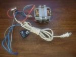 Fellowes Paper Shredder Main Motor Drive Gear ,switch, Capacitor And Line Cord. Fixed Price $19.95.