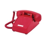Cortelco 2500NDL-RD 250047-VBA-NDL Red Desk Telephone No Dial. Fixed Price $87.72.