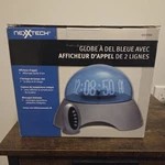 Nexxtech Caller Id Globe Led Floating Message Blue 2 Line. Fixed Price $43.50.