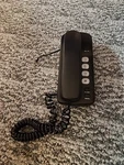 Lenox Sound Black Desk Wall Mount Landline Corded Phone. Fixed Price $11.79.