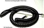 5-PACK Lot Flat Black 12FT Sangoma Ip Phone Handset Cord S500 S700 Curly. Fixed Price $16.99.