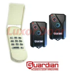 New Guardian Garage Door Opener (2) 2211-L Remotes (1) KP303 Keypad. Fixed Price $84.95.