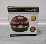 Olympia Info Globe Digital Caller Id Real-time Clock OL3000 Scrolling Messages. Fixed Price $69.99.