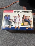 Vintage Clairol Family Practice Foot Charger Vibrating Heat Slipper Massager. Fixed Price $9.99.