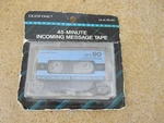 Duofone 45 Minute Incoming Message Tape Radioshack SFC90 Pn# 43-411 Nos. Fixed Price $10.95.