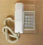 Vintage Paramount Clear Talk Corded Lucite Desk Telephone 80S New. Fixed Price $71.99.