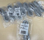 Lot Of 8 Allen Tel AT407 Non-keyed 4-CONDUCTOR Feet Full Modular Line Cords. Fixed Price $24.71.