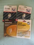 Lot Softalk Twisstop Rotating Phone Cord Detangler And B138. Fixed Price $15.99.