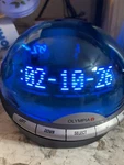 Olympia OL3000 Caller Id Infoglobe Clock Blue Led Display W/ Box & Instructions. Fixed Price $34.99.