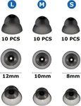 Closed Hearing Aid Domes 10MM Fit Gn Resound & Other Ric Rite Comfort Buds. Fixed Price $29.55.