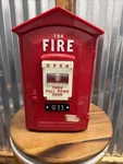 Vintage Randix FB-911 Fire Alarm Box Push Button Telephone Red Landline. Fixed Price $34.99.