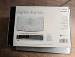 Vintage Optimus Am Fm Digital Clock 12-1625 Nos Box Radioshack White. Fixed Price $39.99.