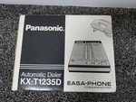 Panasonic KX-T1235D Easa-phone Automatic Dialer Complete Brand New In Box. Fixed Price $49.00.