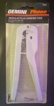 Gemini Modular Plug Crimping Tool 4-WIRE. Fixed Price $8.80.