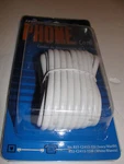 Leviton C2413-15W 15-FEET Flatwire Modular Phone Line Cord With Plugs. Fixed Price $7.69.