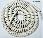 2-PACK Handset Cord Panasonic Kx Tsc-serie Phone TSC11 TSC14 Off White Long 25FT. Fixed Price $15.49.