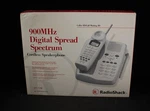 Vintage Mid 1990S Radio Shack White Cordless Landline Phone -plastic Antennas. Fixed Price $200.00.