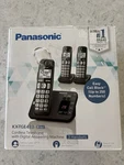 Panasonic KX-TGE433B Dect 6.0 Expandable Rechargeable Cordless Home Phone New. Fixed Price $59.99.