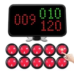 Koqicall Wireless Restaurant Table System 3-DIGIT Waiter Pagers Fo. Fixed Price $182.86.