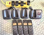 Motorola L704M Dect 6.0 Digital Cordless Phones W/answering Machine Pack. Fixed Price $36.44.