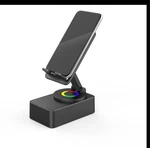 Wireless Qi Charging Adjustable Desktop Phone Holder With Rgb Base. Fixed Price $20.30.