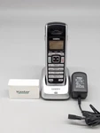 Uniden Cordless Phone Silver Handset Dect 2080-5 & Charging Base DCX200 Tested. Fixed Price $30.00.
