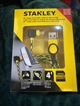 Stanley 90 Angle Reversible 4' Cable For Micro-usb Yellow Black Braided #5T. Fixed Price $9.95.