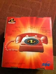 Disney Pixar The Incredibles Sbc Collector's Phone Landline Lcd Box 2004. Fixed Price $32.48.