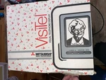 *nos* Mitsubishi Visitel LU-500-01 Visual Telephone Display W/box New Old Stock. Fixed Price $79.00.