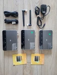 Lot Of 3 At&t Zte WF720, Antennas, 1 Power Supply, Batteries. Fixed Price $29.25.