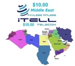 Calling Card Pinless From Usa To Middle East RECHARGEABLE$10. Fixed Price $10.00.
