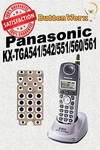 Keypad Button Repair Kit Panasonic KX-TGA560M KX-TGA560B KX-TGA561S. Fixed Price $6.95.
