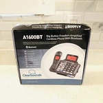 Clear Sounds A1600BT Dect Amplified Deluxe Big Button Phone W/ Bluetooth -. Fixed Price $170.48.