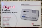 Radio Shack Digital Telephone Answering System Machine 43-784 No. TAD-1024 White. Fixed Price $37.95.
