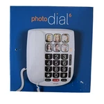 Senior Telephone Simpl Photo Dial 6 Speed Easy Button Read Descrip.. Fixed Price $18.99.