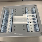 Datamation Systems Inc 4-PORT Usb Charging Dock Gray White Blue. Fixed Price $1100.00.