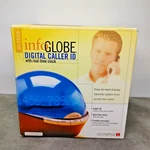 Olympia Infoglobe Digital Led Caller Id & Real-time Clock Open Box. Fixed Price $40.00.