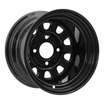 Itp Delta Steel Wheel 12X7 4/110 Blk 4+3 Yamaha YXM700 Viking Eps (2015-2018). Fixed Price $78.73.