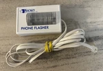 Krown Phone Flasher Kmpf - Visual Alert For Incoming Calls Hearing Impaired. Fixed Price $13.00.