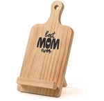 Wooden Cookbook Ipad Stand Mom Gift Mothers Day Cutting Board Best Sweet. Fixed Price $15.99.