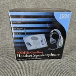 New 900MHZ Cordless Headset Speakerphone IBM-900FADS Nos Vintage 1999 Boxed. Fixed Price $24.88.
