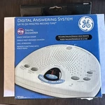 Digital Answering Machine White 29875GE1 Used Original Box Free Ship. Fixed Price $22.99.