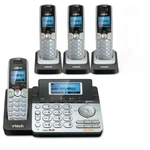 Vtech Dect 6.0 Line Phone System With 4 Handsets DS6151-2 Call Blockin. Fixed Price $200.67.