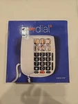 Photo Dial 6 Large Speed Easy Button Senior Telephone New. Fixed Price $28.00.