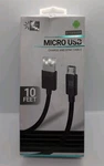 Case Logic Extra Long 10 Foot Micro Usb Cable - Black. Fixed Price $12.99.