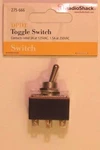 Radioshack 275-666 Dpdt Toggle Switch With On/off Label Plate 3A 125VAC. Fixed Price $6.99.