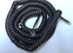 2-PACK Handset Cord Tone Commander Phone Teo 8610T 8620T Curly Gray Long 25FT. Fixed Price $11.99.