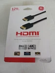 34575 Jasco Ge 12FT Hdma Cable High-speed With Ethrnet Definition. Fixed Price $17.99.