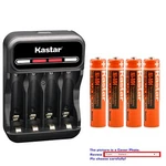 Kastar Battery Charger For Verizon Phone V300AM-2 V400AM-1 V500AM-2 100H 500H. Fixed Price $18.99.